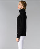 Eternal Show Turtleneck Women Sweaters And Pullovers Loose Female Sweater Knitted Stripe Pull Winter Women Tops 70N0469 - RELEVAZA