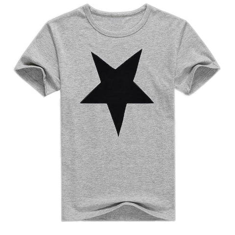 Fashion Star Men Crew Neck Short Sleeve Slim Fit Pullover T-shirt Casual Top - RELEVAZA
