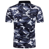 Leisure Camouflage Print Breathable Sports Tee Top Slim Fit Men Summer T-Shirt - RELEVAZA