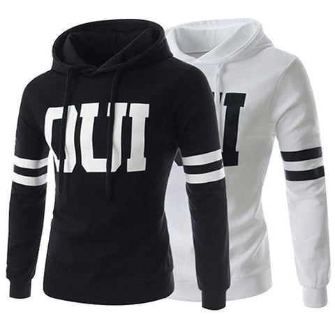 Men Fashion Warm Pullover Hoodie Hooded Sportswear Sweatshirt Drawstring Outwear - RELEVAZA