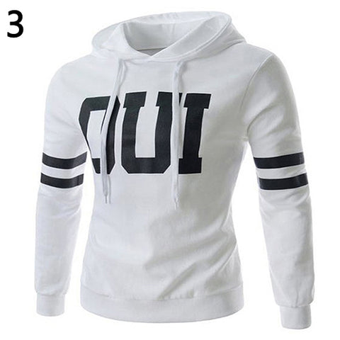 Men Fashion Warm Pullover Hoodie Hooded Sportswear Sweatshirt Drawstring Outwear - RELEVAZA