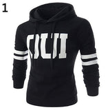 Men Fashion Warm Pullover Hoodie Hooded Sportswear Sweatshirt Drawstring Outwear - RELEVAZA