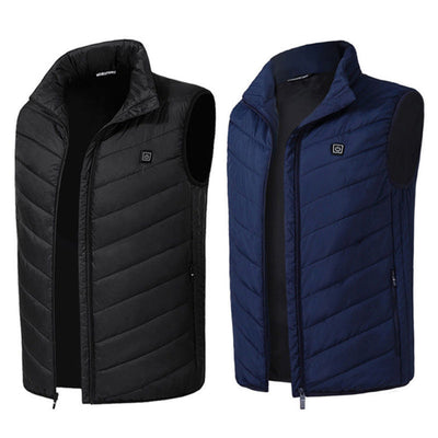 Winter Men USB Electric Heated Warm Rechargeable Heating Vest Waistcoat Jacket - RELEVAZA