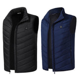 Winter Men USB Electric Heated Warm Rechargeable Heating Vest Waistcoat Jacket - RELEVAZA