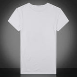 Summer Men Top Tee Music Earphone Printed O-Neck Short Sleeve Breathable T-Shirt - RELEVAZA