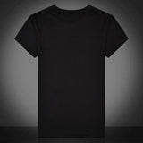 Summer Men Top Tee Music Earphone Printed O-Neck Short Sleeve Breathable T-Shirt - RELEVAZA