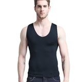 Warm Slim Fit Casual Top Solid Color Sleeveless V Neck Men Spring Autumn Vest - RELEVAZA