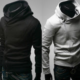 Men Fashion Long Sleeve Zipper Sports Hooded Coat Sweatshirt Casual Outwear - RELEVAZA