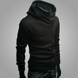 Men Fashion Long Sleeve Zipper Sports Hooded Coat Sweatshirt Casual Outwear - RELEVAZA