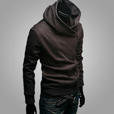 Men Fashion Long Sleeve Zipper Sports Hooded Coat Sweatshirt Casual Outwear - RELEVAZA