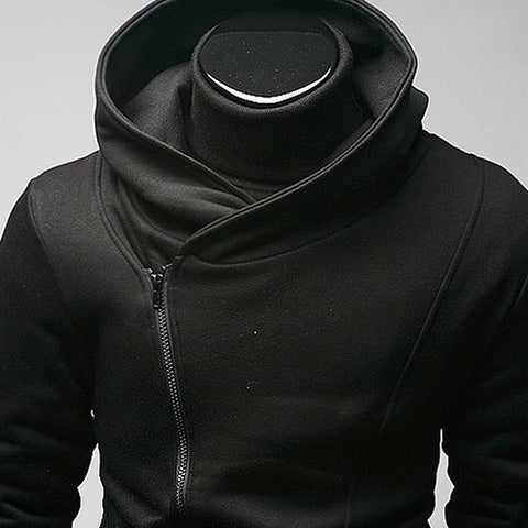 Men Fashion Long Sleeve Zipper Sports Hooded Coat Sweatshirt Casual Outwear - RELEVAZA