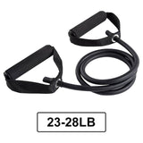 120cm Yoga Pull Rope Elastic Resistance Bands Fitness Crossfit Workout Exercise Tube Practical Training Rubber Tensile Expander - RELEVAZA