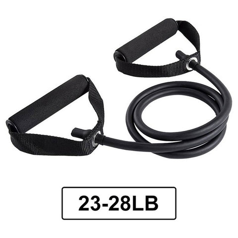120cm Yoga Pull Rope Elastic Resistance Bands Fitness Crossfit Workout Exercise Tube Practical Training Rubber Tensile Expander - RELEVAZA