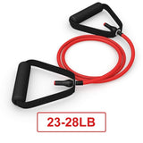 120cm Yoga Pull Rope Elastic Resistance Bands Fitness Crossfit Workout Exercise Tube Practical Training Rubber Tensile Expander - RELEVAZA