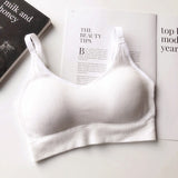 Seamless Sports Bra Women Fitness Top Yoga Bra For Cup A-D Black White Running Yoga Gym Crop Top Women Push Up Sport Bra Top Bh - RELEVAZA