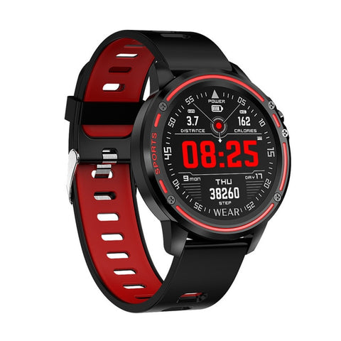 L8 Smart Watch Men IP68 Waterproof Reloj  Hombre Mode  SmartWatch With ECG PPG Blood Pressure Heart Rate sports fitness watches - RELEVAZA