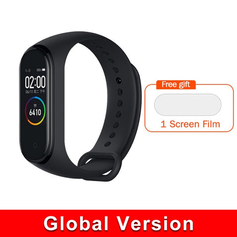 Global version original xiaomi mi band 4 color screen 2019 latest music smart bracelet heart rate fitness 135mAh bluetooth 5.0 - RELEVAZA