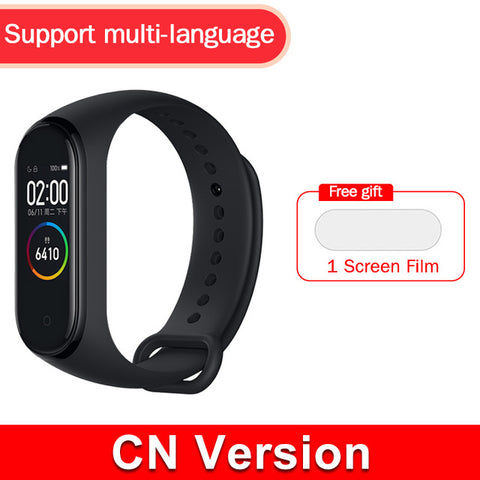 Global version original xiaomi mi band 4 color screen 2019 latest music smart bracelet heart rate fitness 135mAh bluetooth 5.0 - RELEVAZA