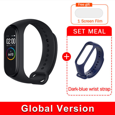Global version original xiaomi mi band 4 color screen 2019 latest music smart bracelet heart rate fitness 135mAh bluetooth 5.0 - RELEVAZA