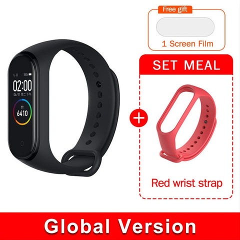 Global version original xiaomi mi band 4 color screen 2019 latest music smart bracelet heart rate fitness 135mAh bluetooth 5.0 - RELEVAZA
