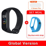 Global version original xiaomi mi band 4 color screen 2019 latest music smart bracelet heart rate fitness 135mAh bluetooth 5.0 - RELEVAZA