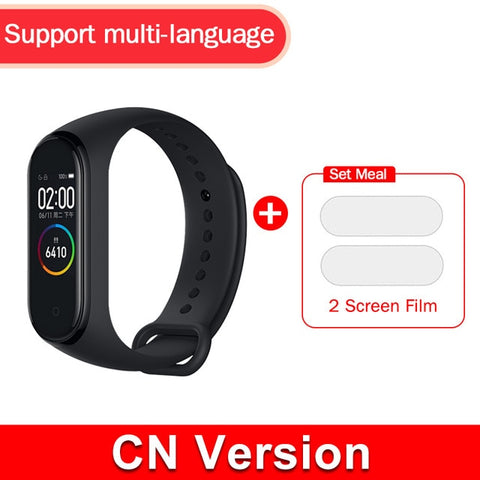 Global version original xiaomi mi band 4 color screen 2019 latest music smart bracelet heart rate fitness 135mAh bluetooth 5.0 - RELEVAZA