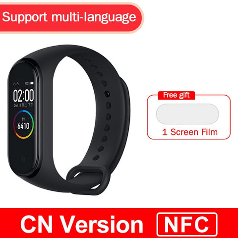 Global version original xiaomi mi band 4 color screen 2019 latest music smart bracelet heart rate fitness 135mAh bluetooth 5.0 - RELEVAZA