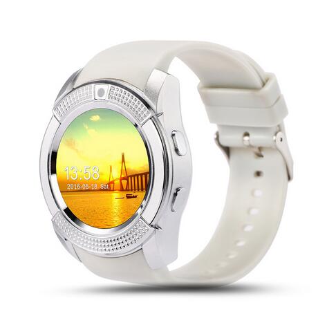 V8 SmartWatch Bluetooth Smartwatch Touch Screen Wrist Watch with Camera/SIM Card Slot, Waterproof Smart Watch DZ09 X6 VS M2 A1 - RELEVAZA