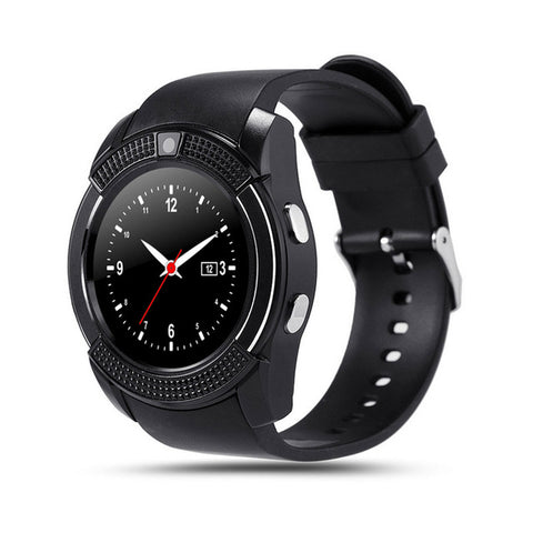 V8 SmartWatch Bluetooth Smartwatch Touch Screen Wrist Watch with Camera/SIM Card Slot, Waterproof Smart Watch DZ09 X6 VS M2 A1 - RELEVAZA
