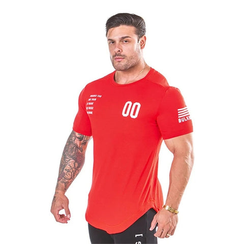2019 New Plain Clothing fitness t shirt men O-neck t-shirt cotton bodybuilding tee shirts tops gyms tshirt Homme - RELEVAZA