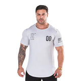 2019 New Plain Clothing fitness t shirt men O-neck t-shirt cotton bodybuilding tee shirts tops gyms tshirt Homme - RELEVAZA