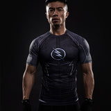 Short Sleeve 3D T Shirt Men T-Shirt Male Tee Captain America Superman tshirt Men Fitness Compression Shirt Punisher MMA - RELEVAZA