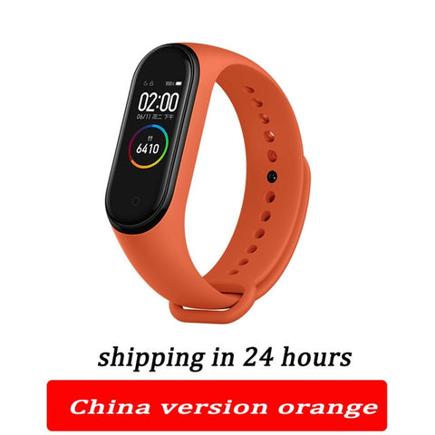 Original XiaoMi  Mi Band 4 Smart Wristband Fitness Bracelet MiBand Band 4 Heart Rate Time Big Touch Screen  Message Smartband - RELEVAZA