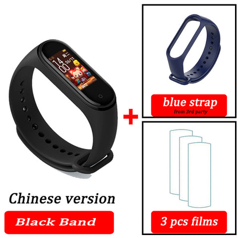 Original XiaoMi  Mi Band 4 Smart Wristband Fitness Bracelet MiBand Band 4 Heart Rate Time Big Touch Screen  Message Smartband - RELEVAZA