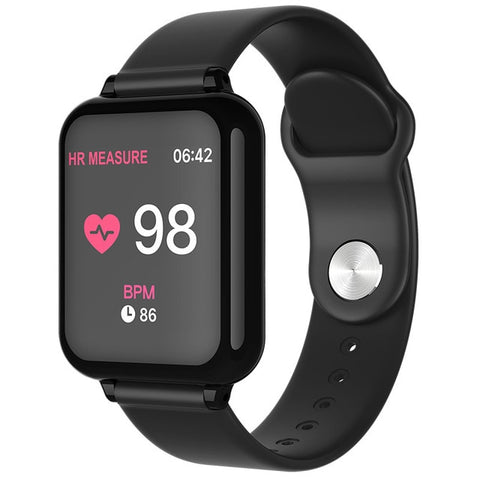 Soulusic Women B57 Smartwatch Waterproof Sports For Android  iPhone Heart Rate Monitor Blood Pressure Function pk w34 iwo 8 - RELEVAZA