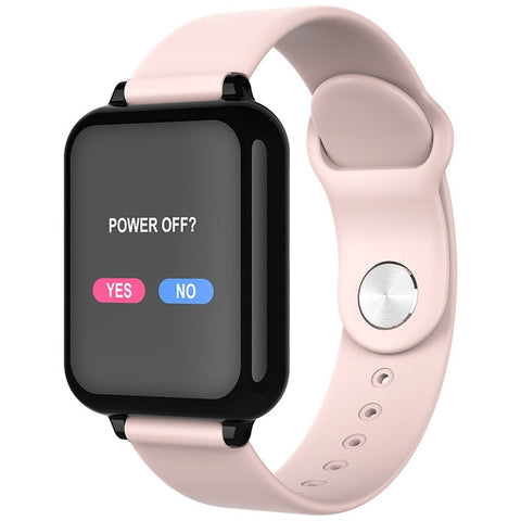 Soulusic Women B57 Smartwatch Waterproof Sports For Android  iPhone Heart Rate Monitor Blood Pressure Function pk w34 iwo 8 - RELEVAZA