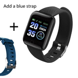 Smart Band Blood Pressure 1.14'' Screen Fitness Tracker Watch Heart Rate Fitness Bracelet Waterproof Music Control For Men Women - RELEVAZA