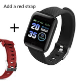 Smart Band Blood Pressure 1.14'' Screen Fitness Tracker Watch Heart Rate Fitness Bracelet Waterproof Music Control For Men Women - RELEVAZA