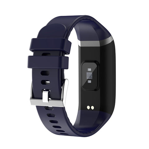 Smart Band Blood Pressure 1.14'' Screen Fitness Tracker Watch Heart Rate Fitness Bracelet Waterproof Music Control For Men Women - RELEVAZA