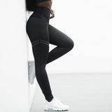 NORMOV New Hotsale Women Gold Print Leggings No Transparent Exercise Fitness Leggings Push Up Workout Female Pants - RELEVAZA