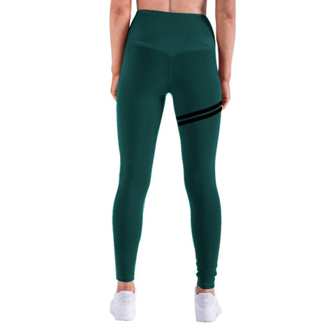 NORMOV New Hotsale Women Gold Print Leggings No Transparent Exercise Fitness Leggings Push Up Workout Female Pants - RELEVAZA