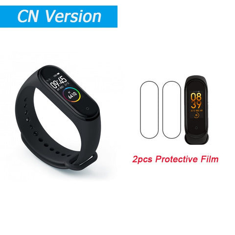 In Stock New Xiaomi Mi Band 4 Smart Miband 4 0.95" AMOLED Screen Waterproof Heart Rate Fitness 135mAh 20 Bluetooth 5.0 50ATM - RELEVAZA
