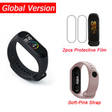 In Stock New Xiaomi Mi Band 4 Smart Miband 4 0.95" AMOLED Screen Waterproof Heart Rate Fitness 135mAh 20 Bluetooth 5.0 50ATM - RELEVAZA