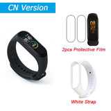In Stock New Xiaomi Mi Band 4 Smart Miband 4 0.95" AMOLED Screen Waterproof Heart Rate Fitness 135mAh 20 Bluetooth 5.0 50ATM - RELEVAZA
