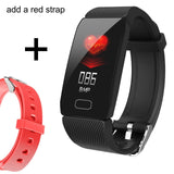 Smart Band Blood Pressure Q1 Heart Rate Monitor Fitness Tracker Smart Watch Fitness Bracelet Waterproof Weather Display Women - RELEVAZA