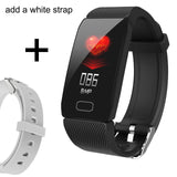 Smart Band Blood Pressure Q1 Heart Rate Monitor Fitness Tracker Smart Watch Fitness Bracelet Waterproof Weather Display Women - RELEVAZA