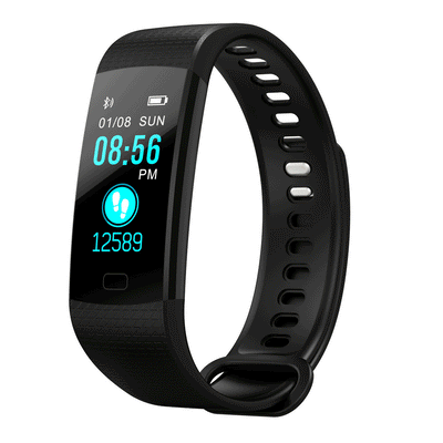 Y5 Smart Bracelet  Heart Rate Blood Pressure Monitor Tracker Fitness Tracker Smart Wristband Waterproof Smart Watch Pedometer - RELEVAZA