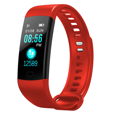Y5 Smart Bracelet  Heart Rate Blood Pressure Monitor Tracker Fitness Tracker Smart Wristband Waterproof Smart Watch Pedometer - RELEVAZA