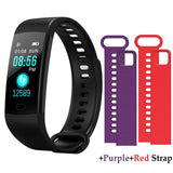 Y5 Smart Bracelet  Heart Rate Blood Pressure Monitor Tracker Fitness Tracker Smart Wristband Waterproof Smart Watch Pedometer - RELEVAZA