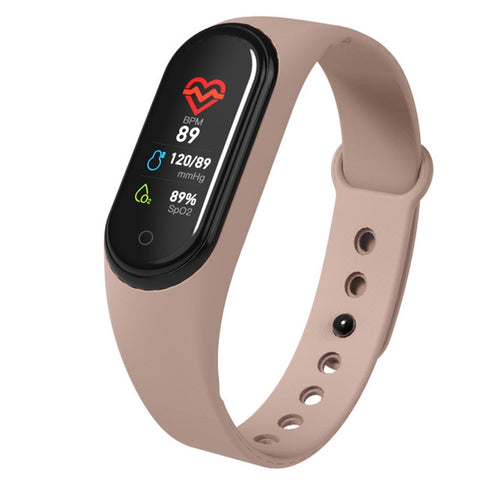 Smart Band Blood Pressure Measurement Pedometer Fitness Tracker Watch Smart Bracelet Women Men Waterproof For Android Ios - RELEVAZA
